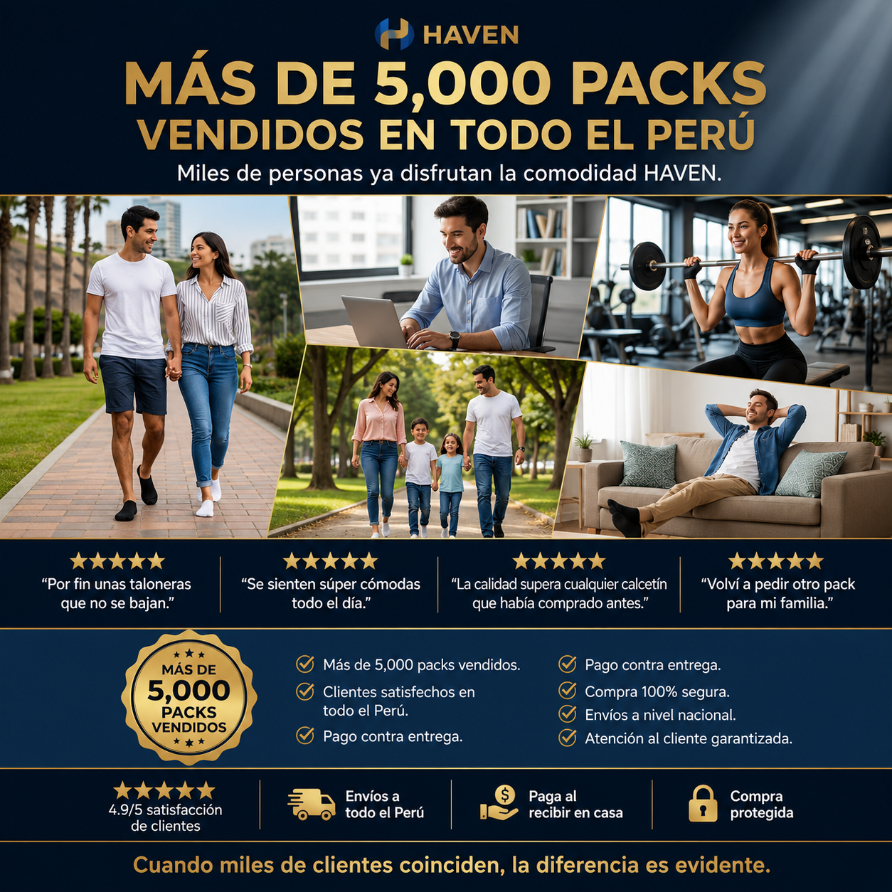PACK TALONERAS 6 PARES